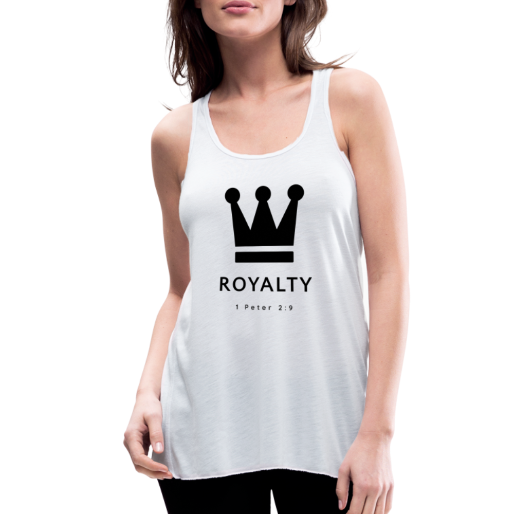 Royalty Women's Flowy Tank Top by Bella - white