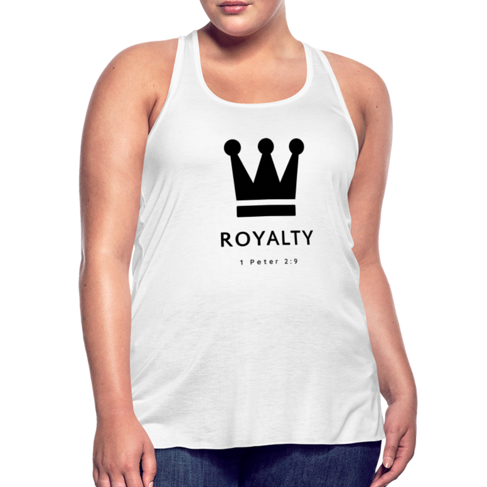 Royalty Women's Flowy Tank Top by Bella - white