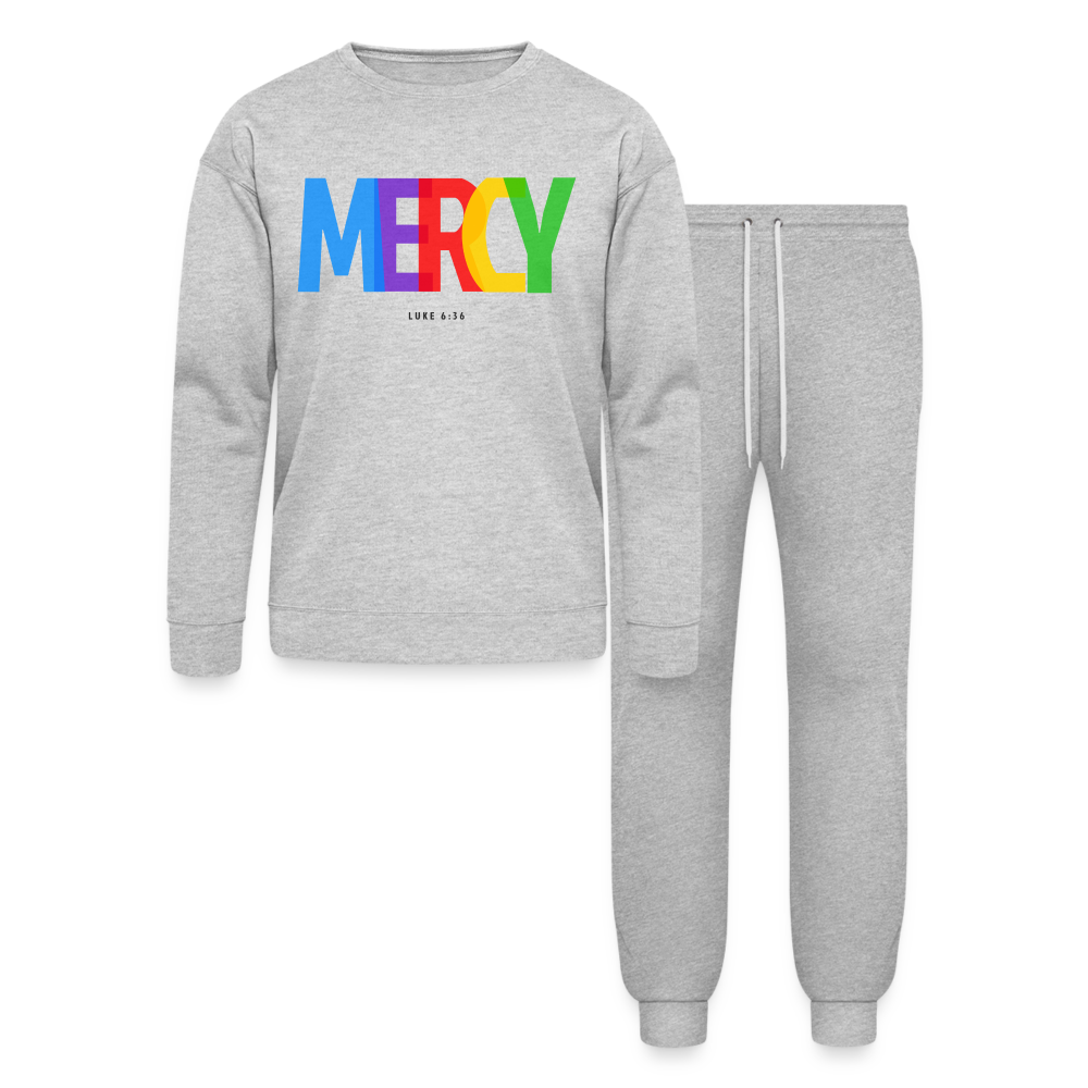 Mercy Premium Unisex Lounge Wear Set - heather gray