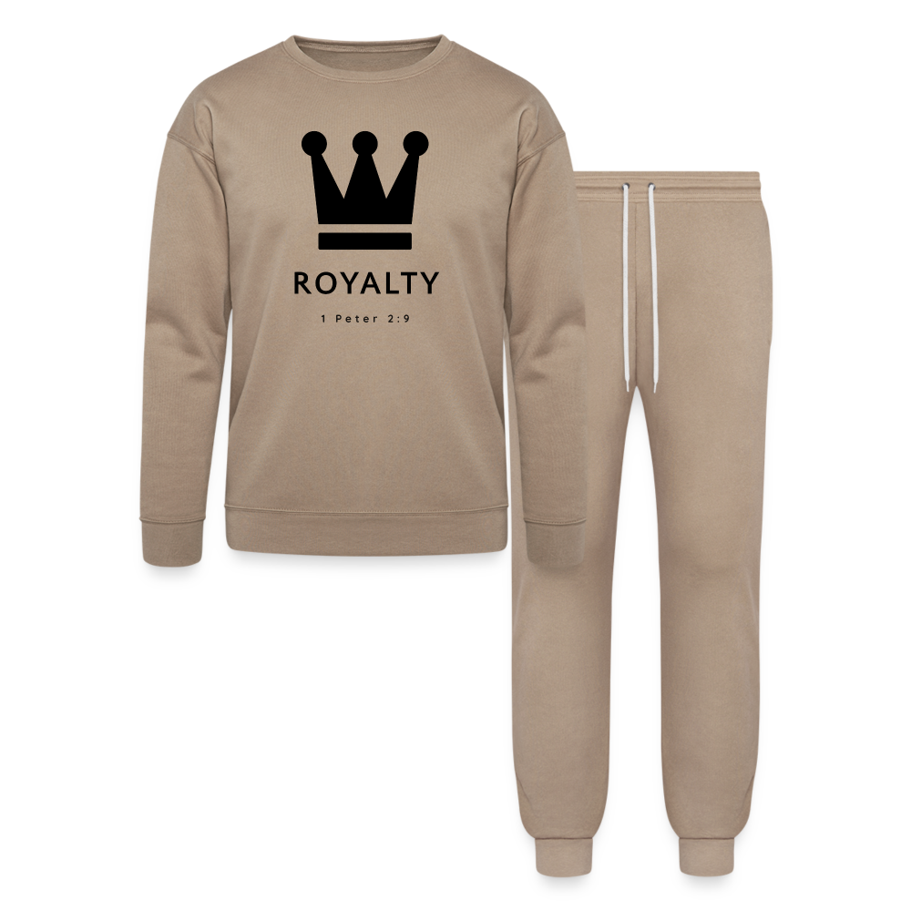 Be Royalty Unisex Lounge Wear Set - tan