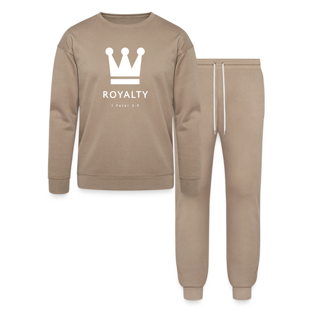 Be Royalty Unisex Lounge Wear Set - tan