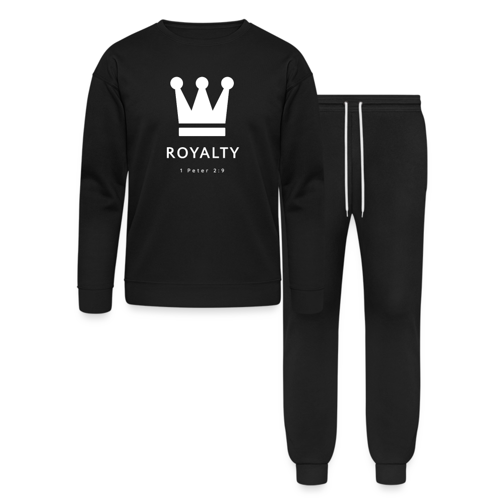 Be Royalty Unisex Lounge Wear Set - black