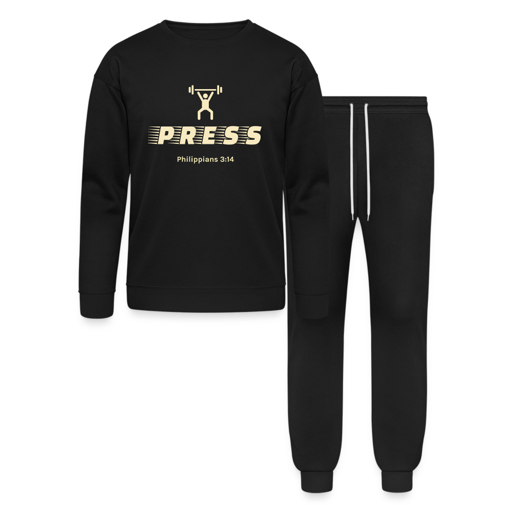 Press Premium Unisex Lounge Wear Set - black