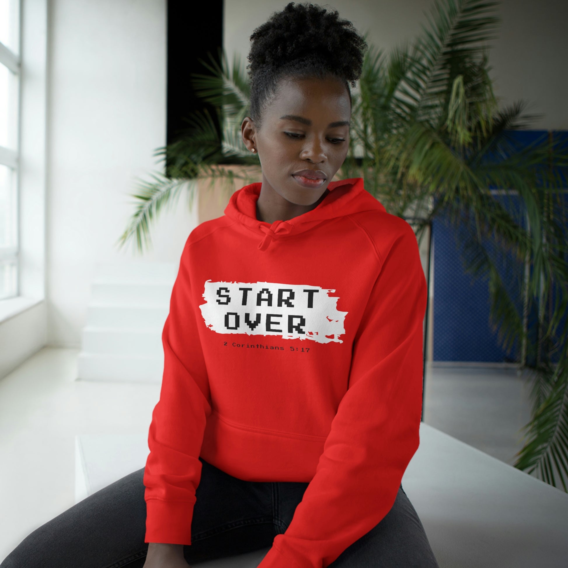 Start Over BOLD Unisex Premium Hoodie - TheLifeHouseShop