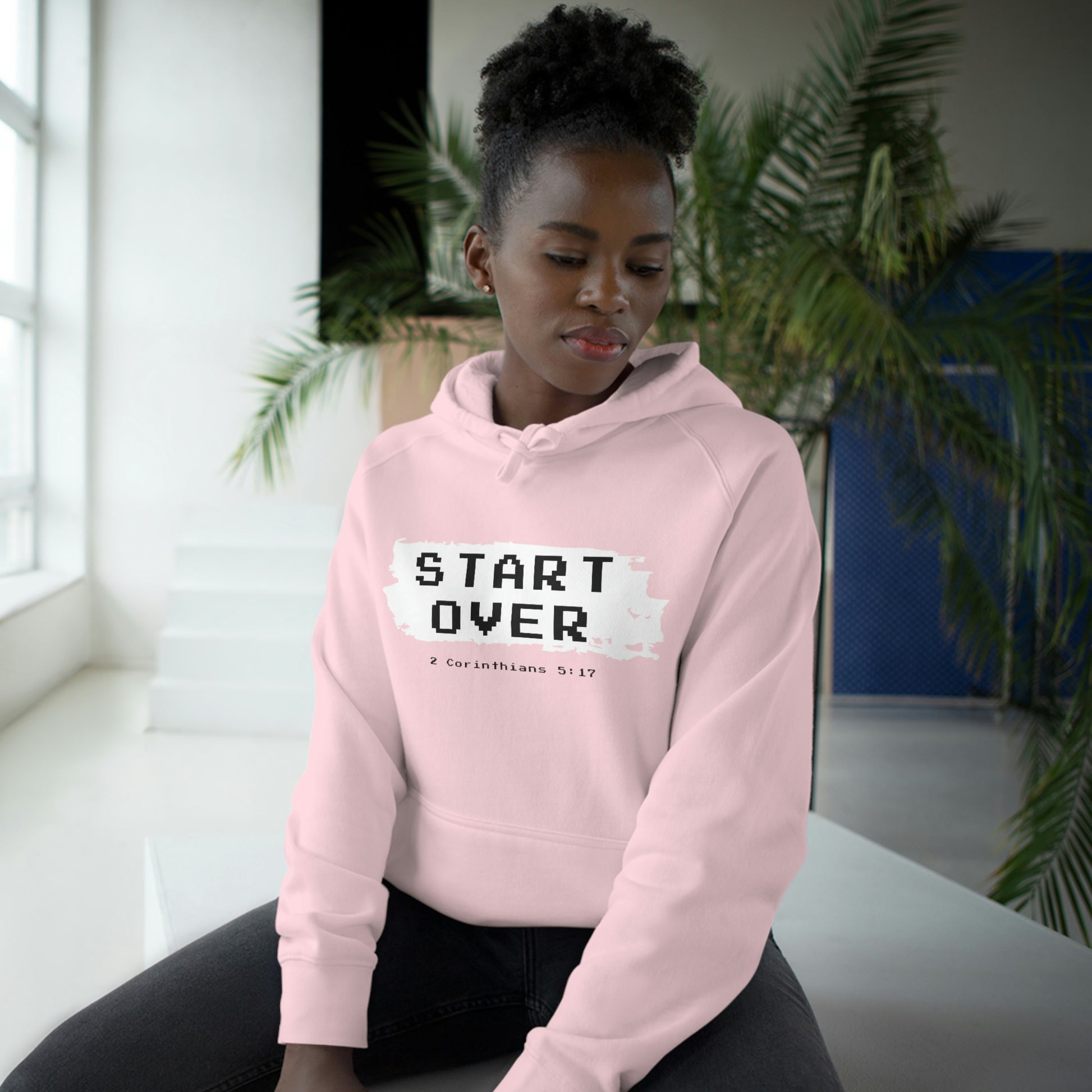 Start Over BOLD Unisex Premium Hoodie - TheLifeHouseShop