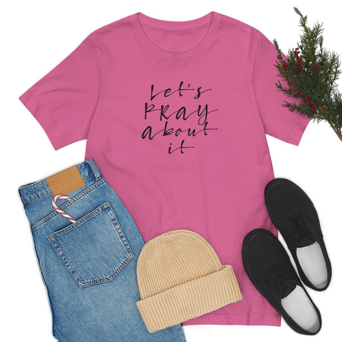 Lets Pray Unisex T-Shirt - TheLifeHouseShop