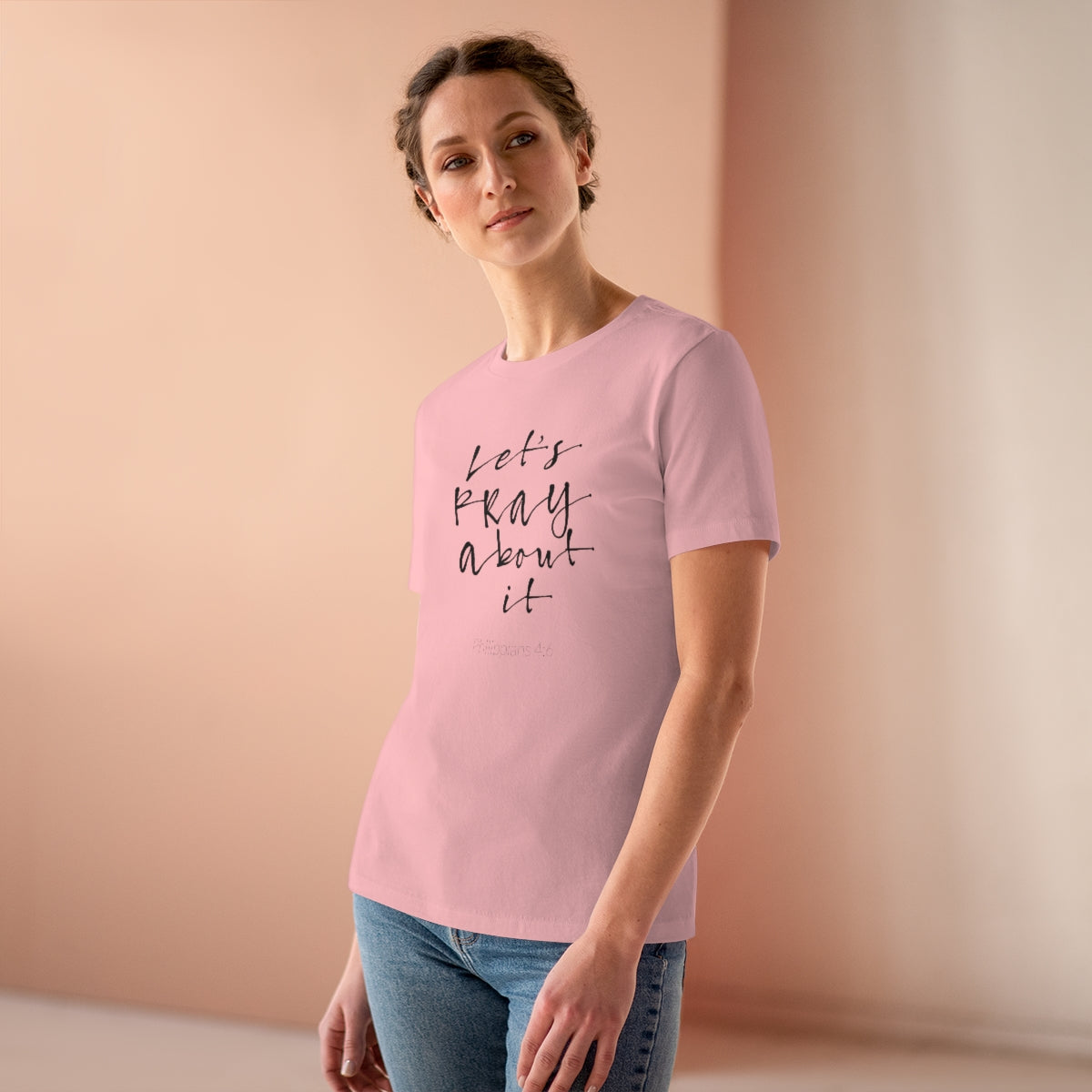 Let's Pray About It Women's Relaxed T-Shirt - TheLifeHouseShop