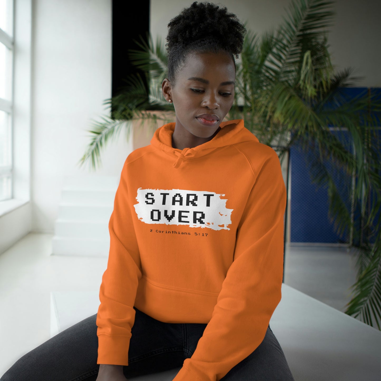 Start Over BOLD Unisex Premium Hoodie - TheLifeHouseShop