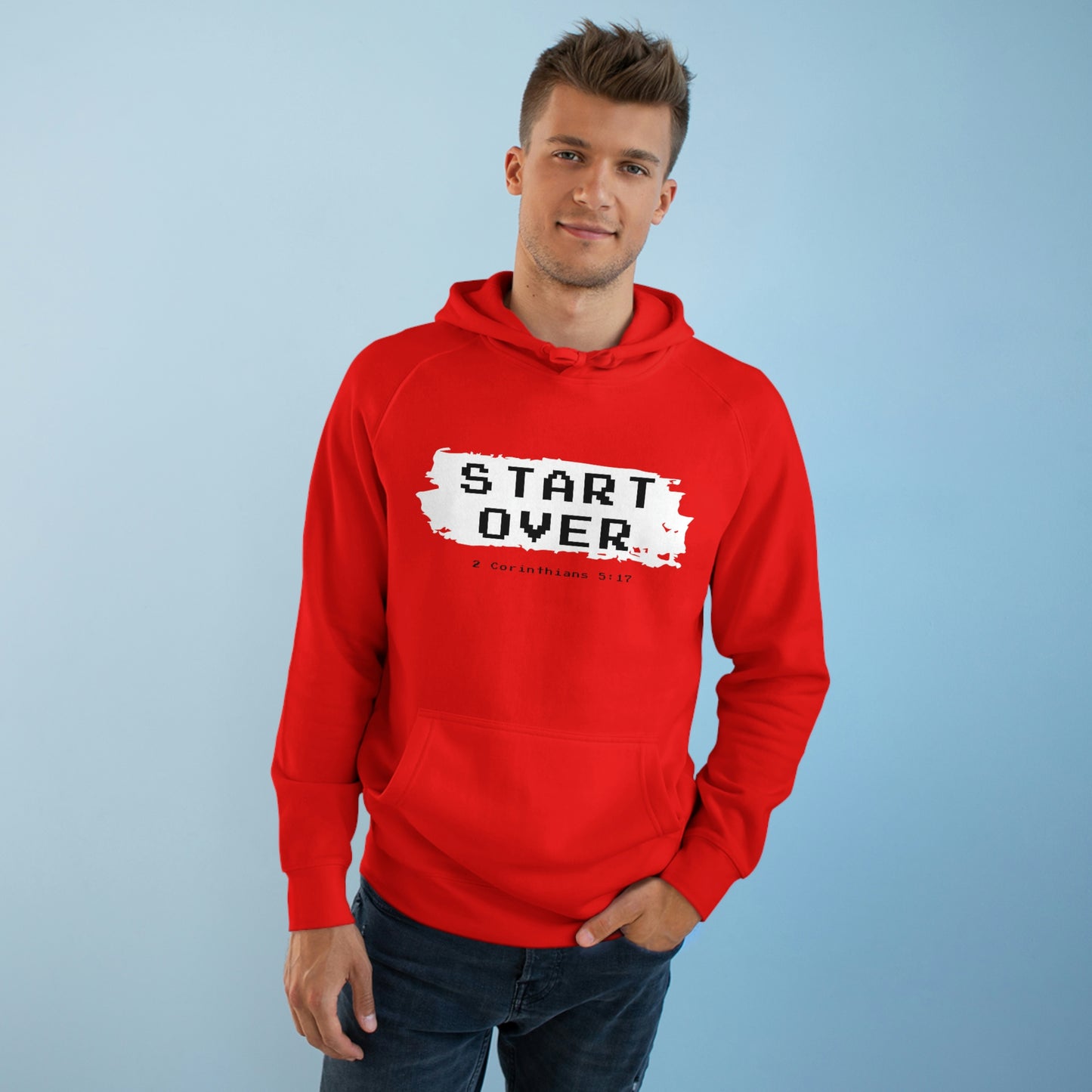 Start Over BOLD Unisex Premium Hoodie - TheLifeHouseShop