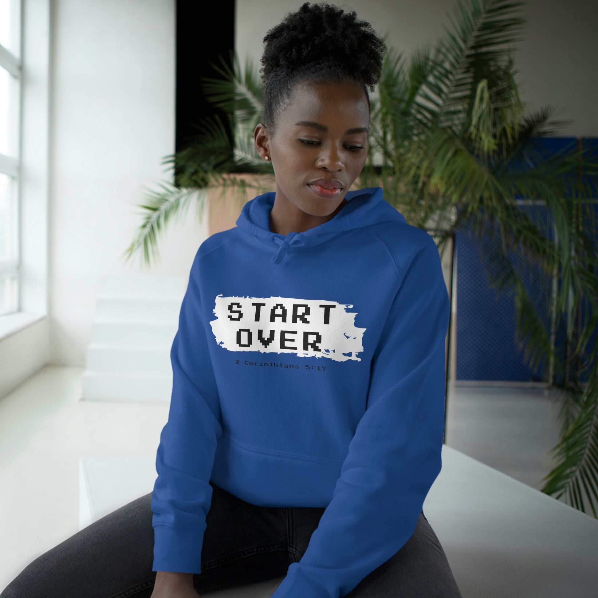 Start Over BOLD Unisex Premium Hoodie - TheLifeHouseShop