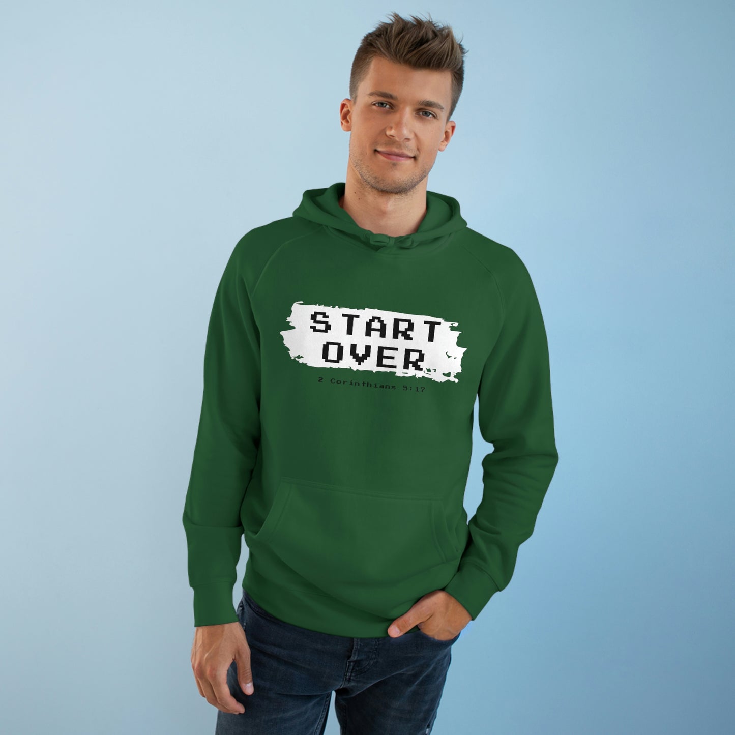 Start Over BOLD Unisex Premium Hoodie - TheLifeHouseShop