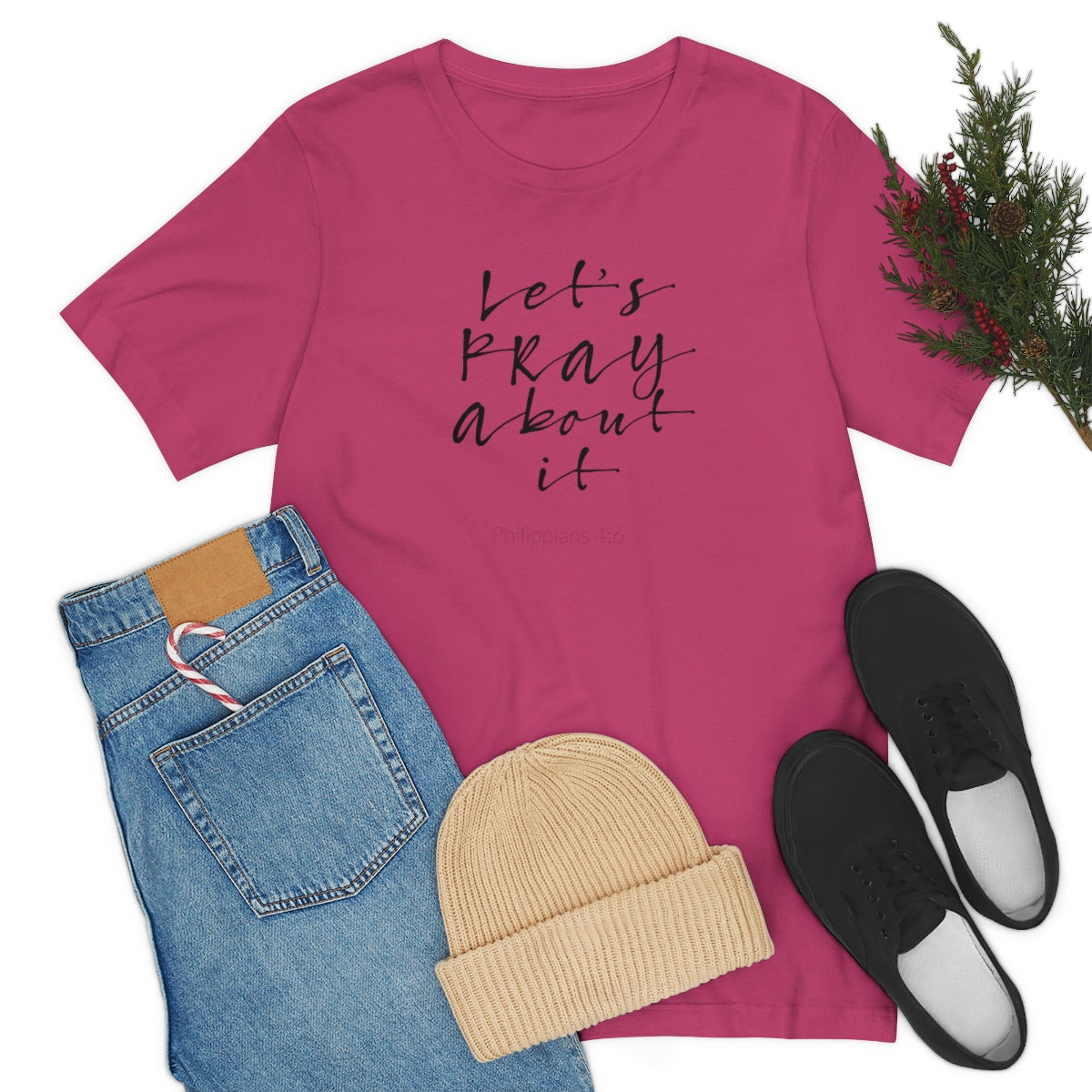 Lets Pray Unisex T-Shirt - TheLifeHouseShop