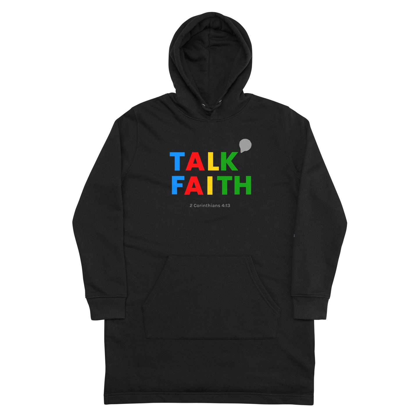 Talk Faith Hoodie dress - TheLifeHouseShop