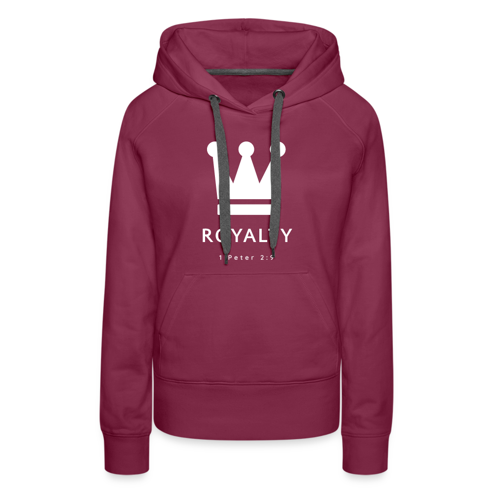 Be Royalty Women’s Premium Hoodie - burgundy