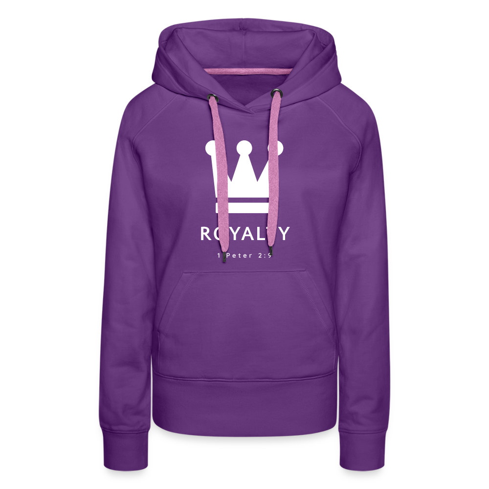 Be Royalty Women’s Premium Hoodie - purple