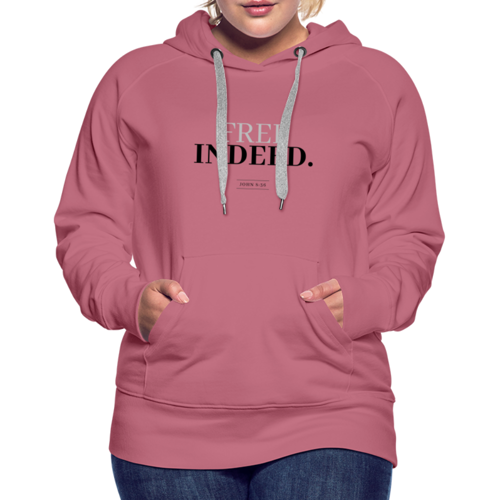 Free Indeed Women’s Premium Hoodie - mauve