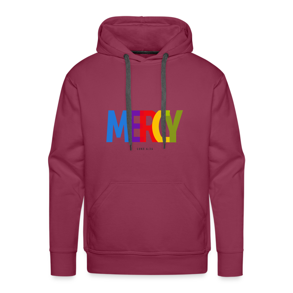 Mercy Men’s Premium Hoodie - burgundy