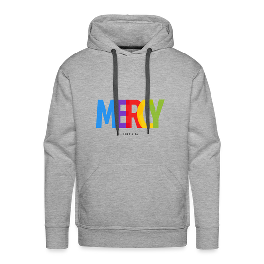 Mercy Men’s Premium Hoodie - heather grey