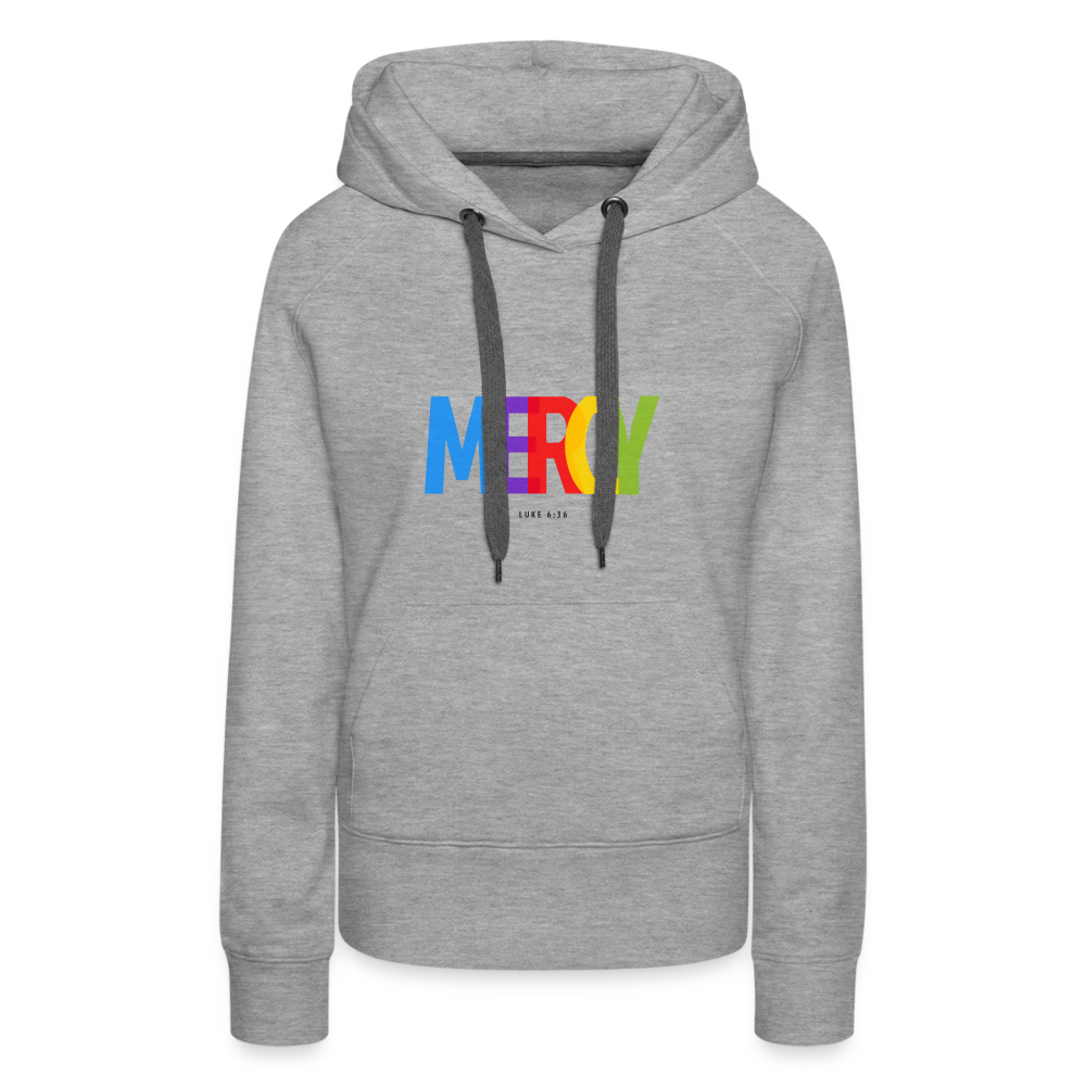 Mercy Women’s Premium Hoodie - heather grey