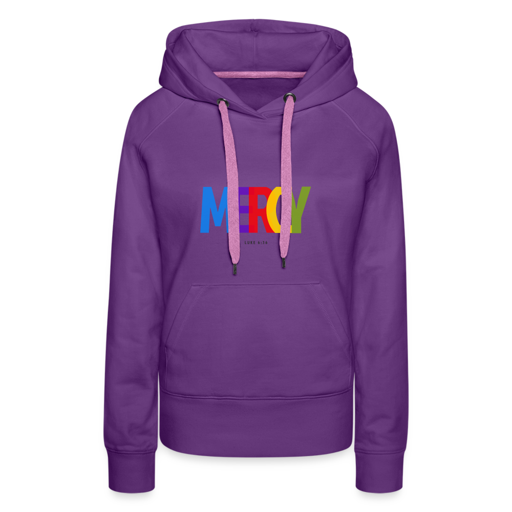 Mercy Women’s Premium Hoodie - purple