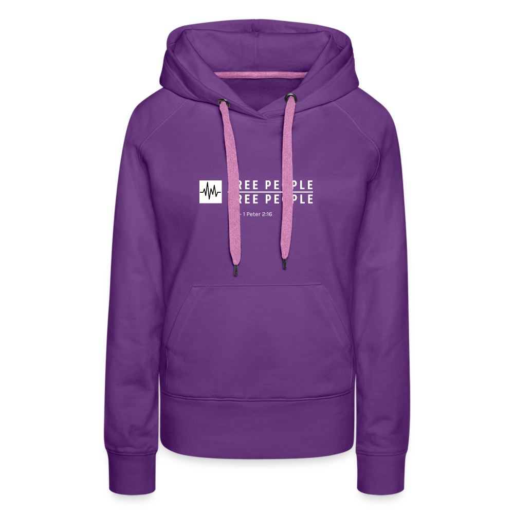 LifeHouse Free People Women’s Premium Hoodie - purple