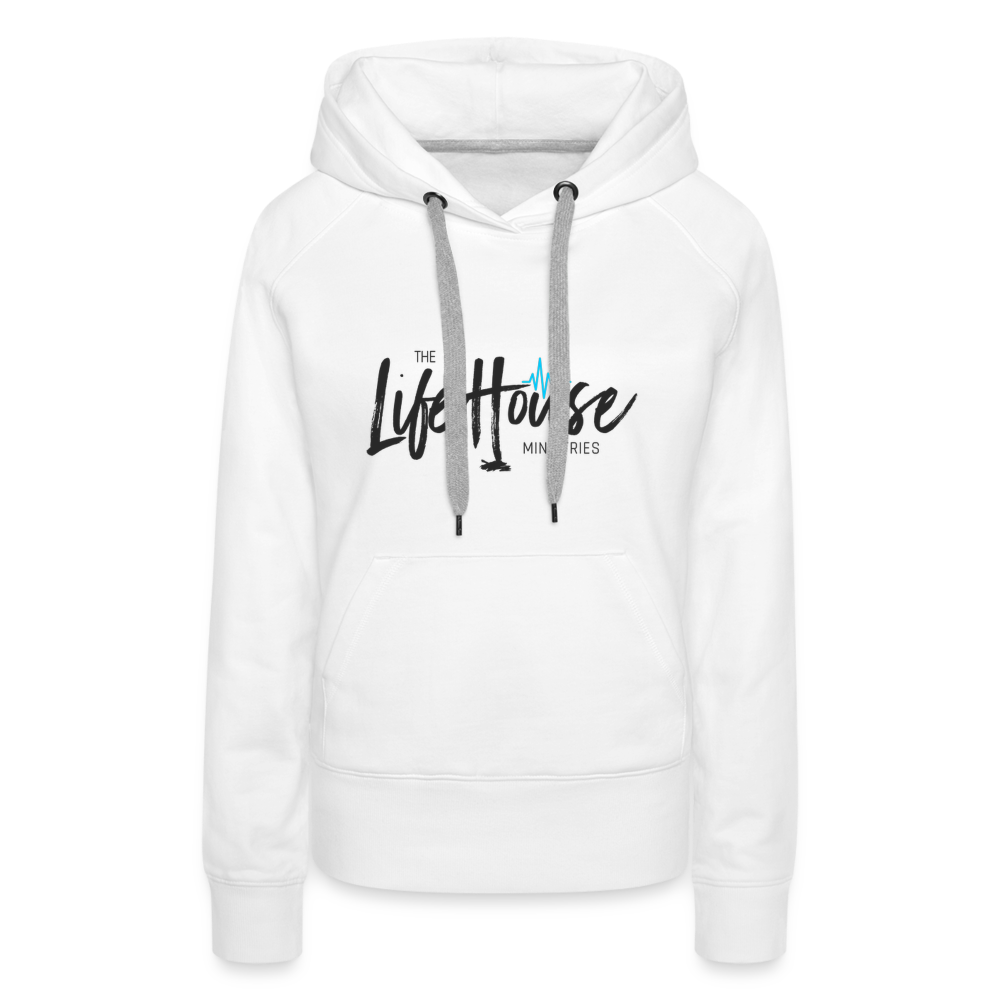 LifeHouse Women’s Premium Hoodie - white