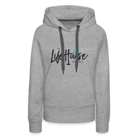 LifeHouse Women’s Premium Hoodie - heather grey