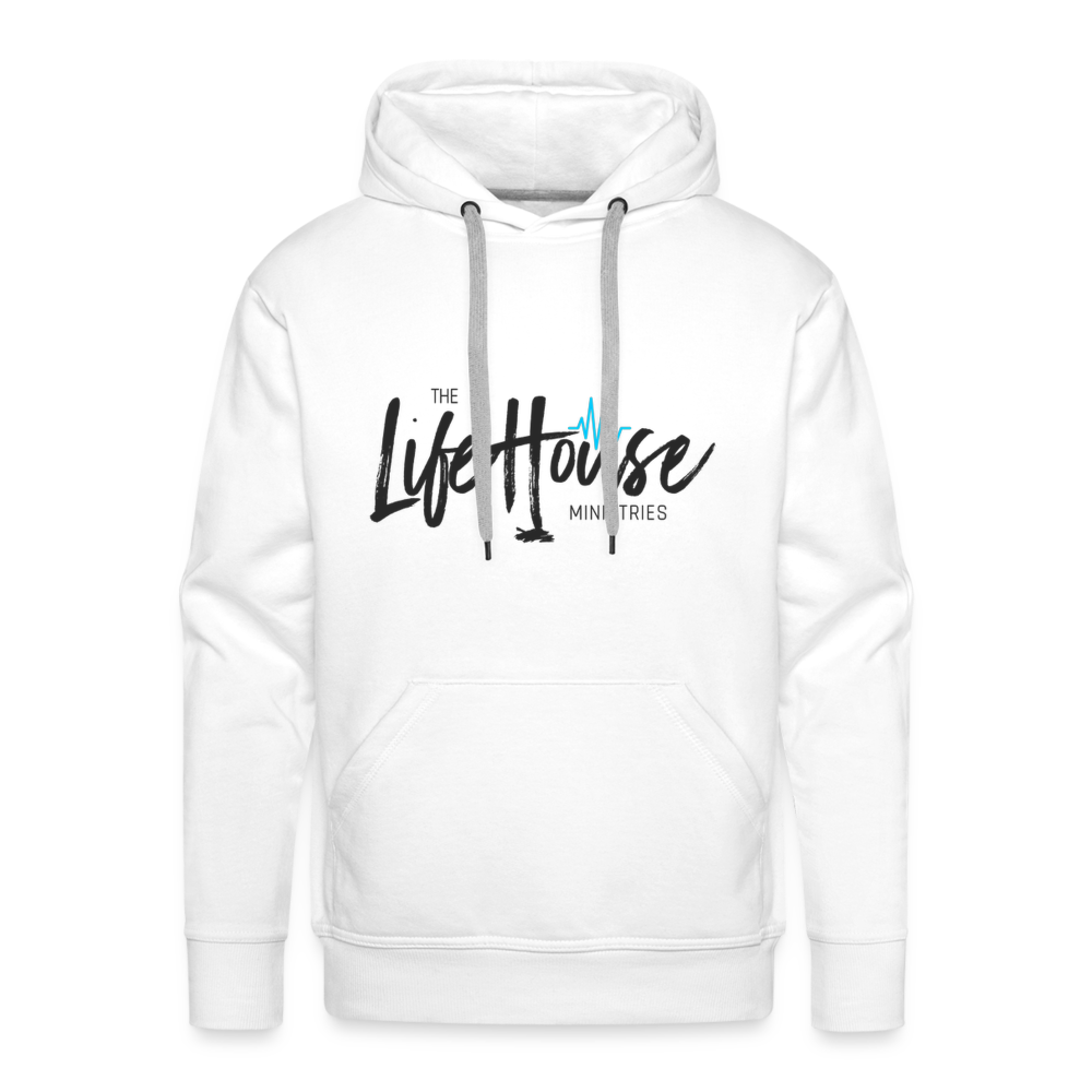 LifeHouse Men’s Premium Hoodie - white