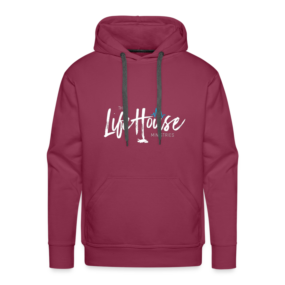 LifeHouse Men’s Premium Hoodie - burgundy