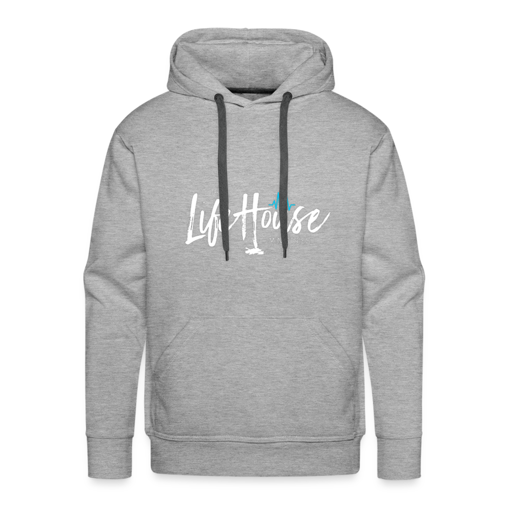 LifeHouse Men’s Premium Hoodie - heather grey