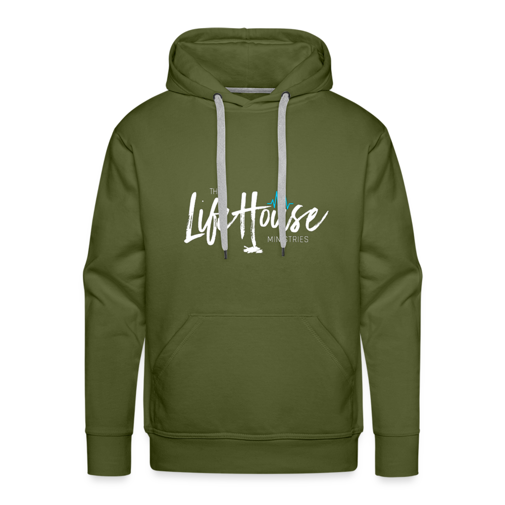 LifeHouse Men’s Premium Hoodie - olive green