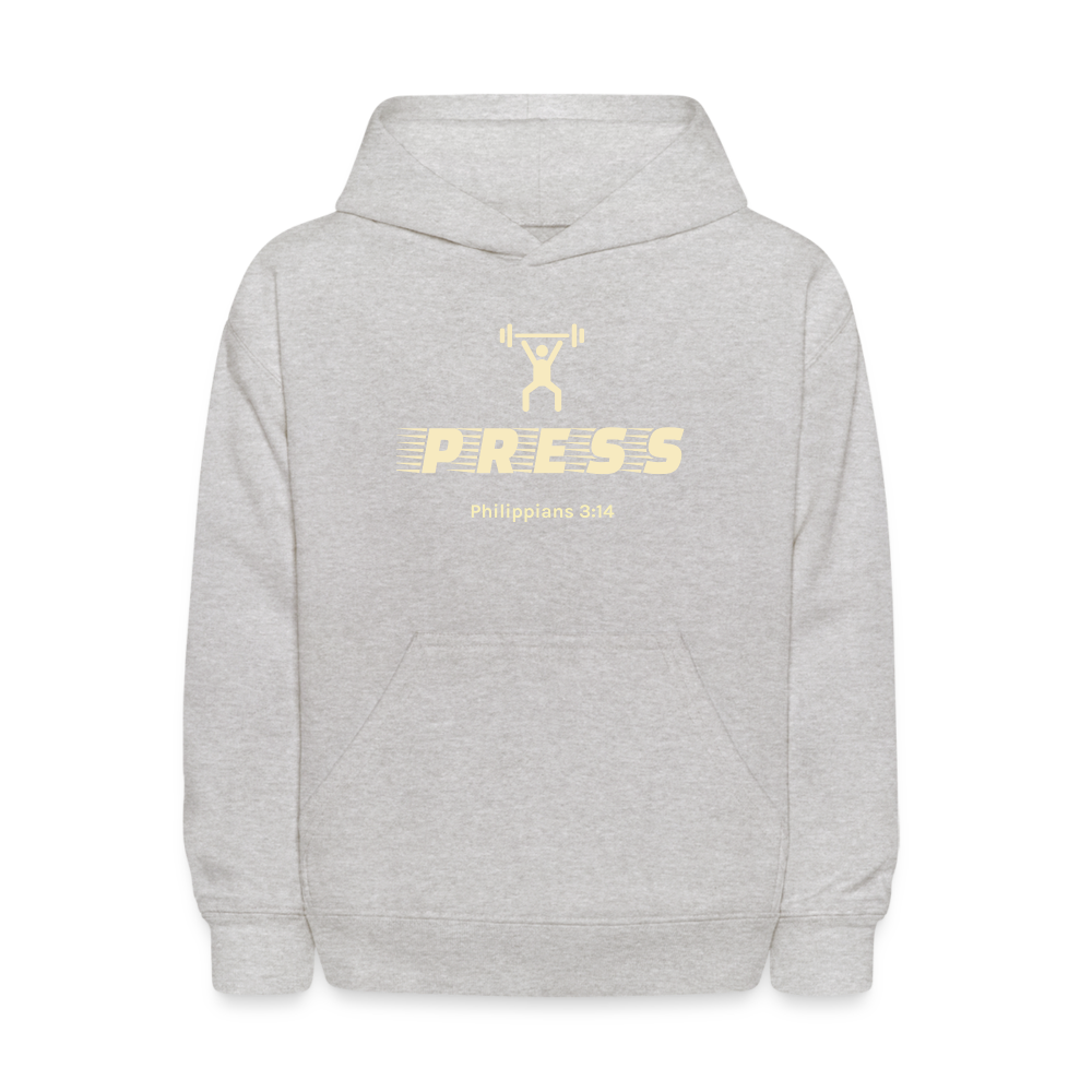 Kids' Press Hoodie - heather gray