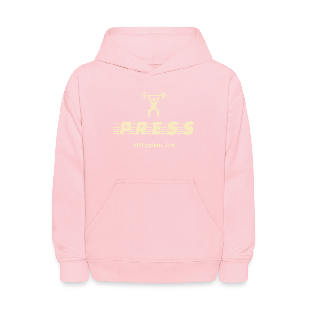 Kids' Press Hoodie - pink