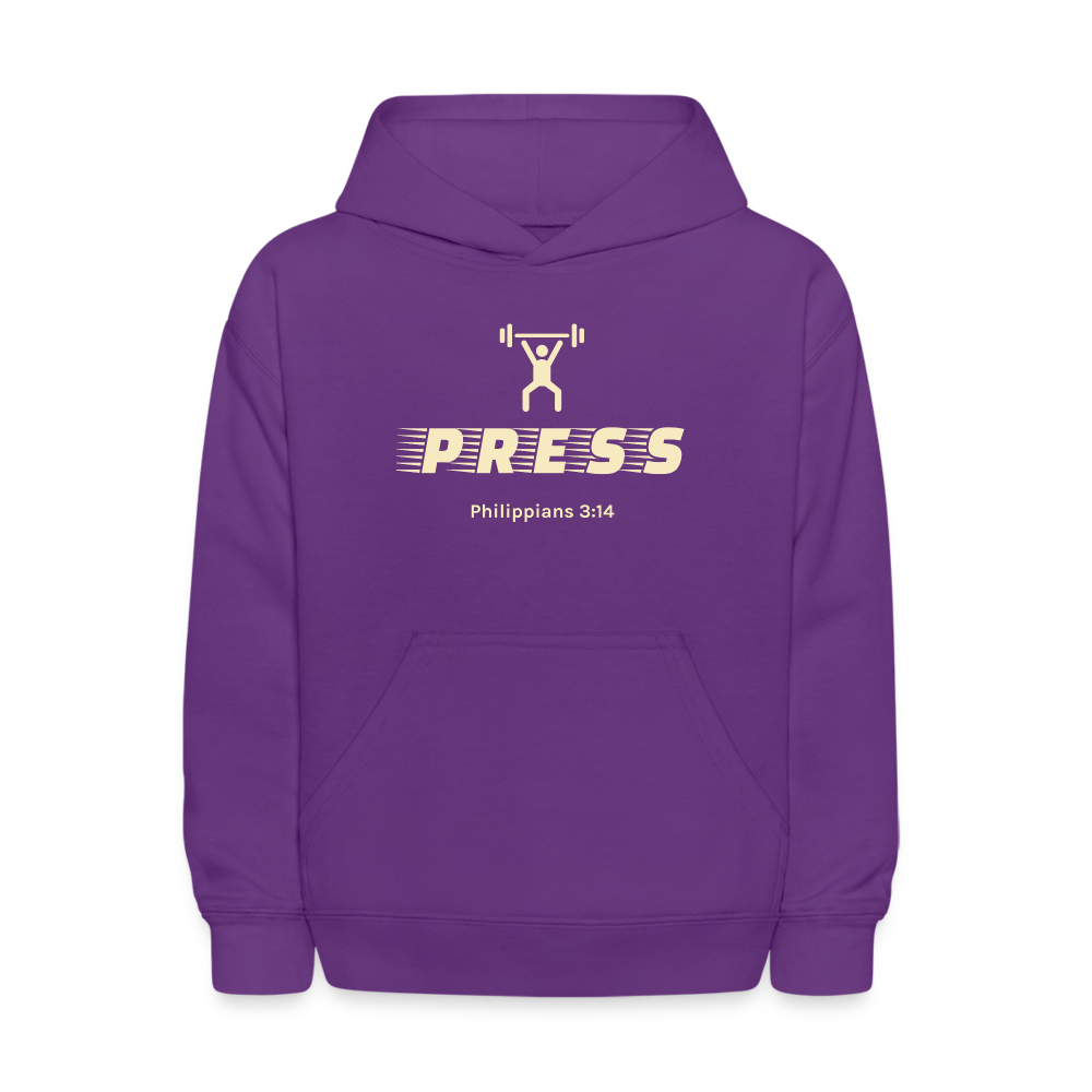 Kids' Press Hoodie - purple