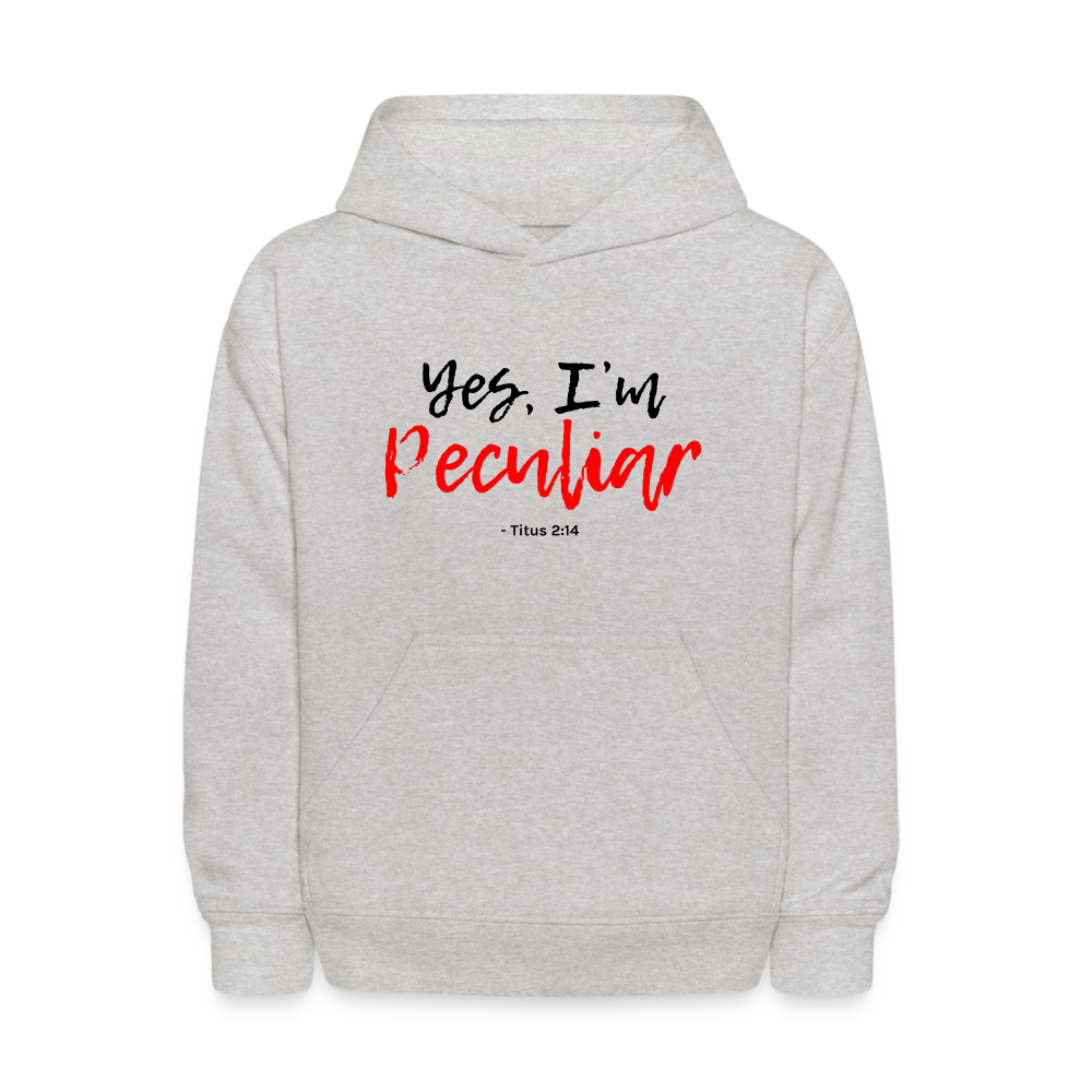 Kids' Peculiar Hoodie - heather gray