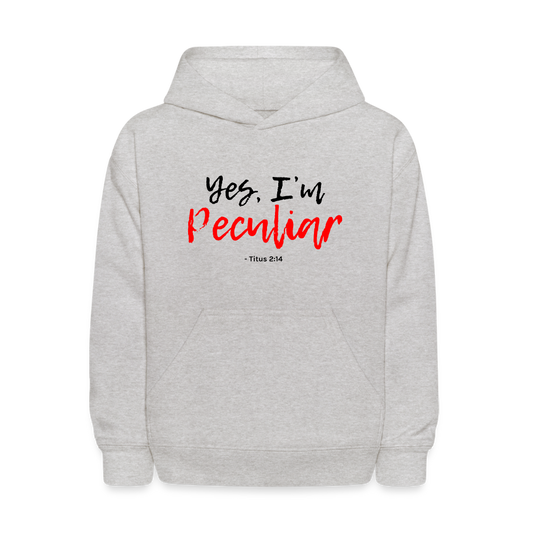 Kids' Peculiar Hoodie - heather gray