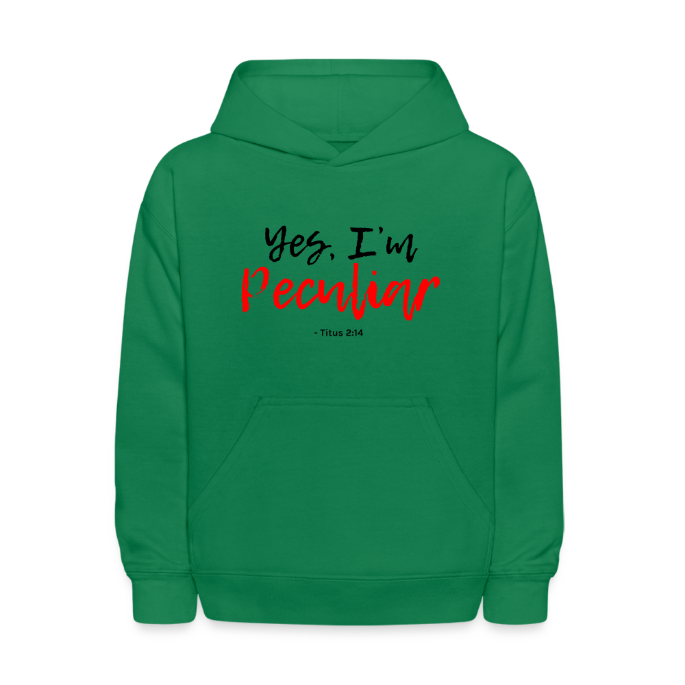 Kids' Peculiar Hoodie - kelly green