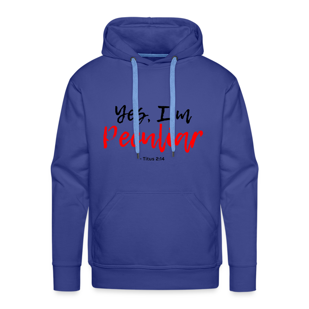 Men’s Peculiar Premium Hoodie - royal blue