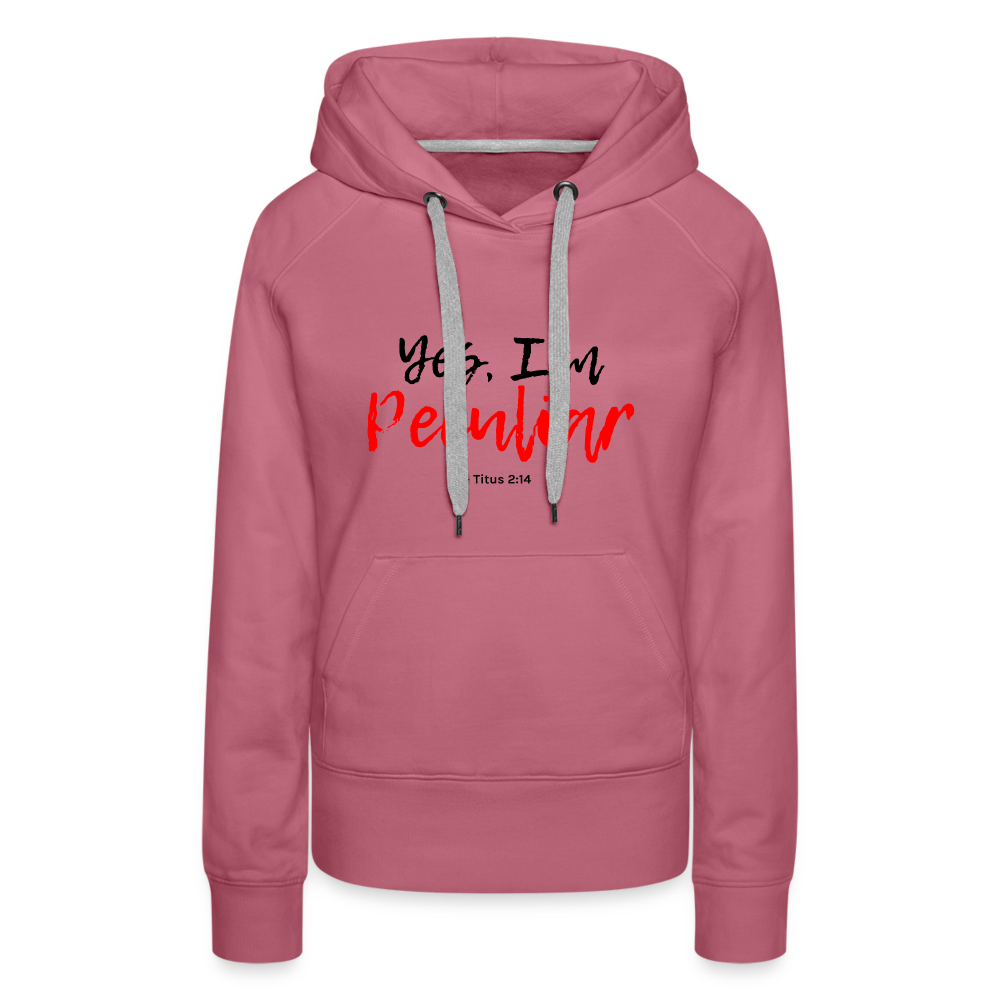 Women’s Peculiar Premium Hoodie - mauve