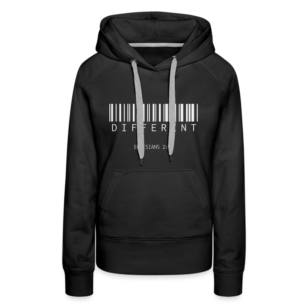 Different Women’s Premium Hoodie - black