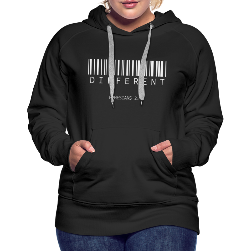 Different Women’s Premium Hoodie - black