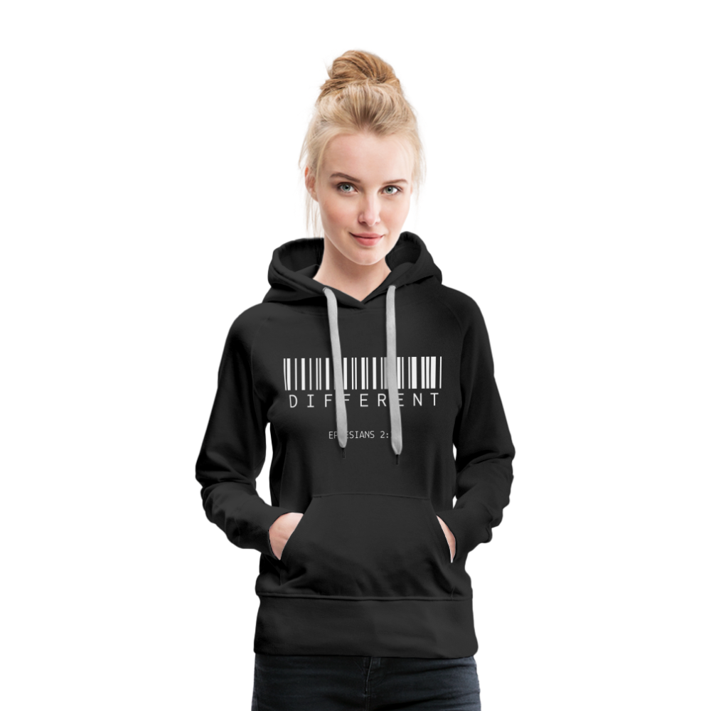 Different Women’s Premium Hoodie - black