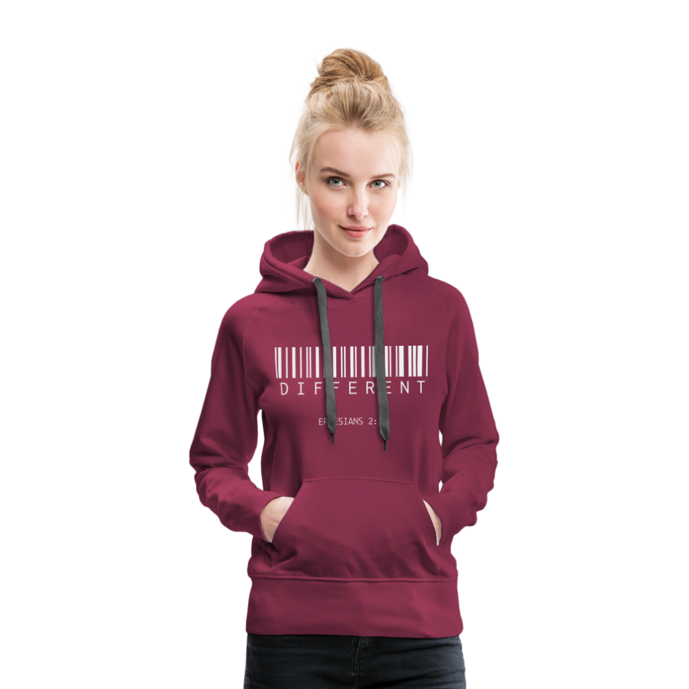 Different Women’s Premium Hoodie - burgundy