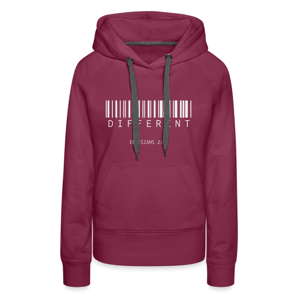 Different Women’s Premium Hoodie - burgundy