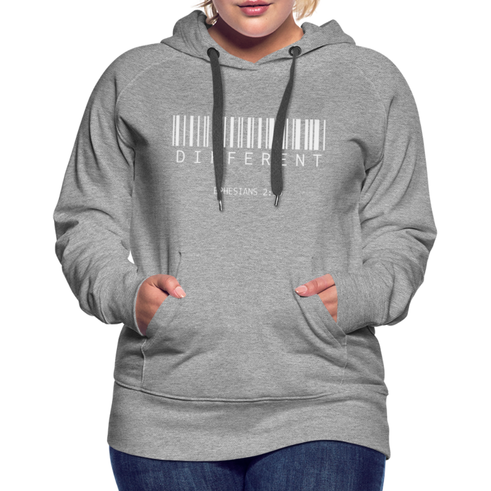 Different Women’s Premium Hoodie - heather grey