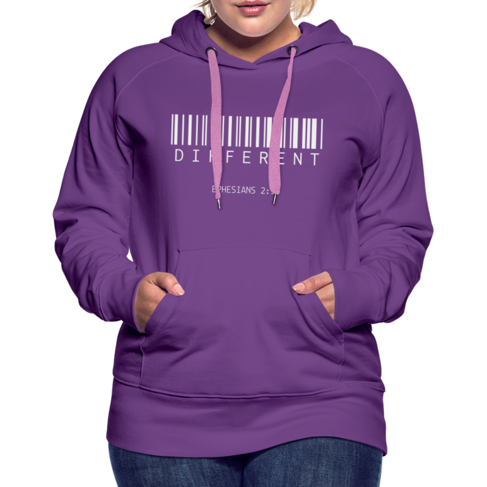 Different Women’s Premium Hoodie - purple