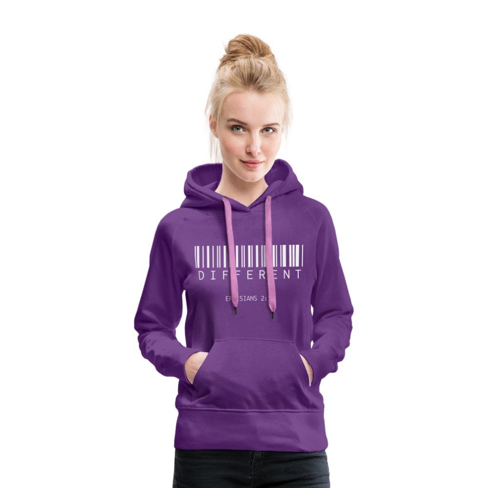 Different Women’s Premium Hoodie - purple