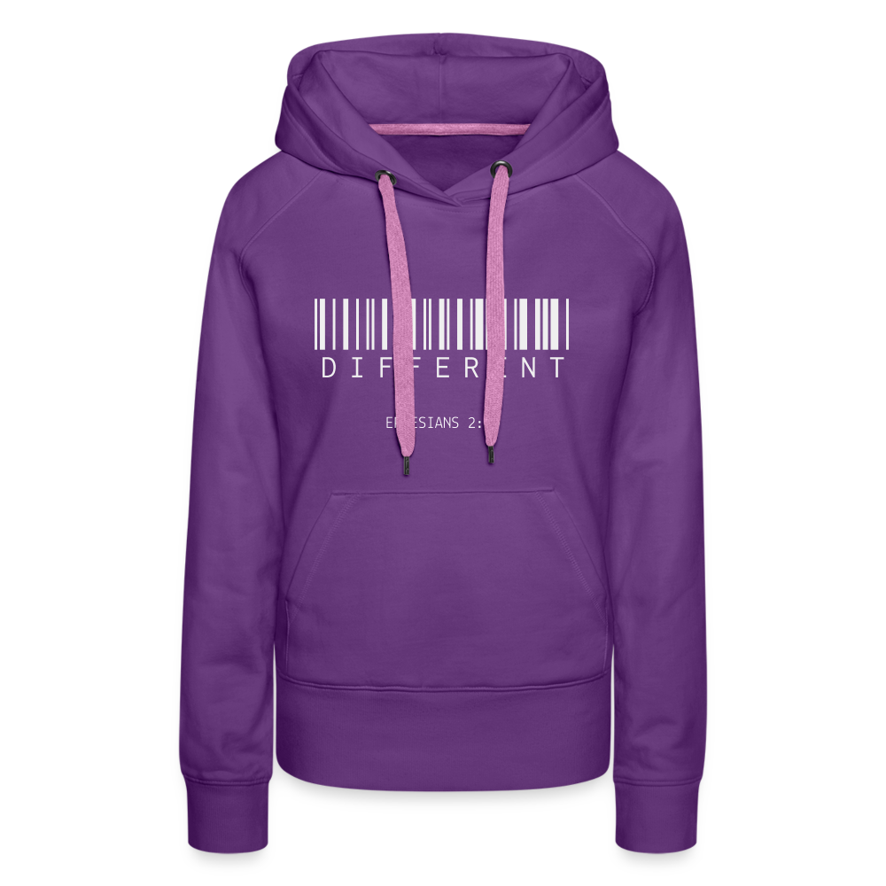 Different Women’s Premium Hoodie - purple