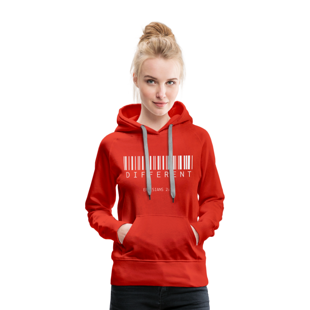 Different Women’s Premium Hoodie - red