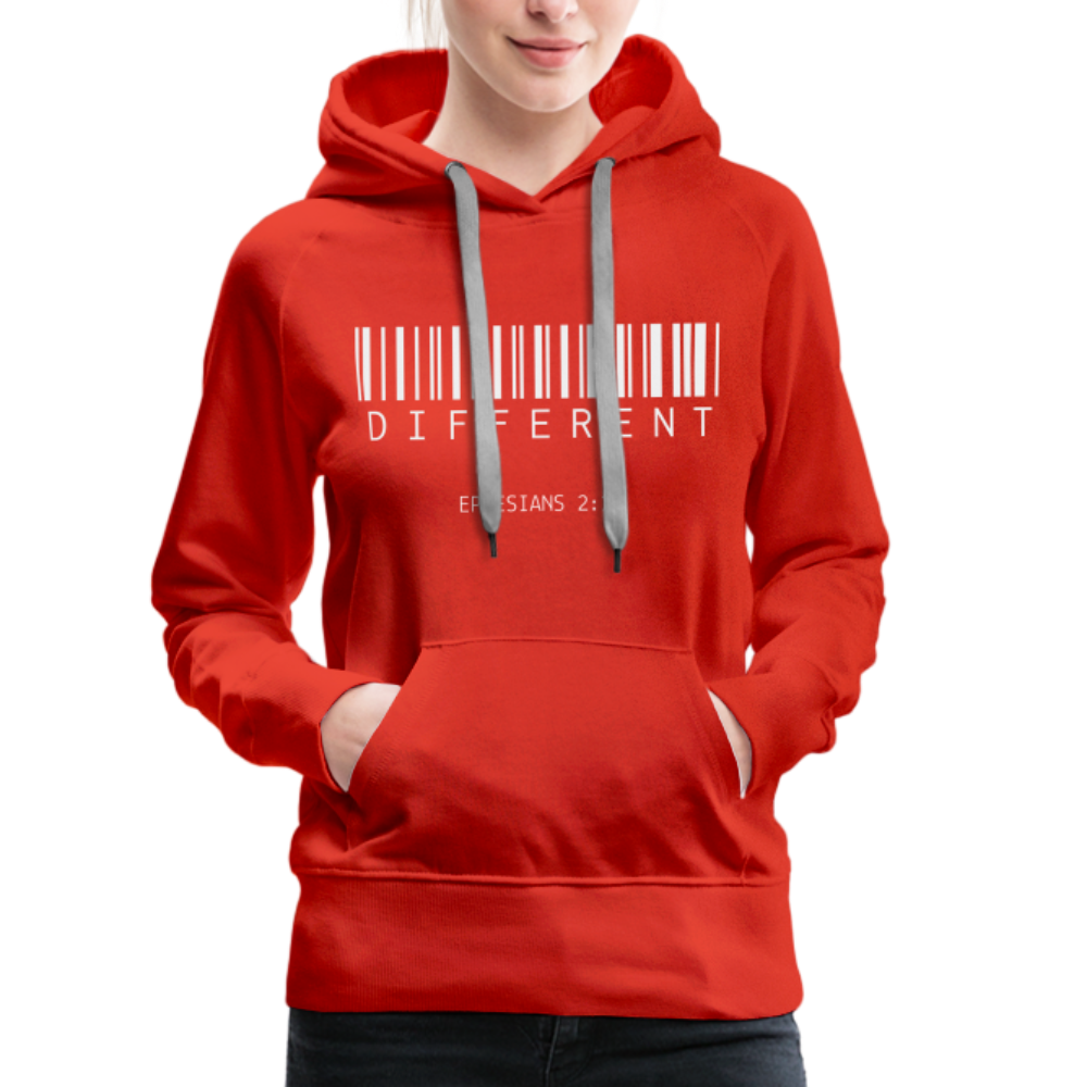 Different Women’s Premium Hoodie - red